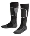 Produktbild: Falke Skisocke SK2 Intermediate Skiing Kniestrümpfe schwarz/grau/weiss Kinder - 1 Paar, Größe: 35-38