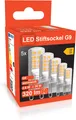 Produktbild: Vorteilspack! LED Stiftsockellampe G9 320 lm | ersetzt 30W (warmweiß)