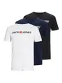 Produktbild: JACK & JONES JJECORP Logo Tee SS Crew Neck 3PK MP