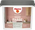 Produktbild: Alpina Bad & Küche Wandfarbe – matte Innenfarbe für Feuchträume, hohe Deckkraft & tropfgehemmt, streichfertige Wand- und Deckenfarbe für Bad & Küche – 2,5L (Rosenstaub)