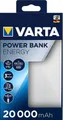 Produktbild: VARTA Power Bank 20000 mAh mit Ladekabel 1xUSB-C 2x USB-A 1x MicroUSB B-WARE