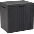 Produktbild: Keter Keter Gartenbox resistent gegen niedrige Temperaturen und UV-Strahlung City Storage Box 113L - Grau