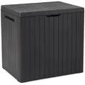 Produktbild: Garten Box Gartenbox Balkon Gartenkiste Graphit UV-Strahlung Möbel Auflagenbox