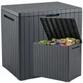 Produktbild: Gartenbox, Aufbewahrung KeterCity Box Outodoor 113L Grau