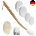 Produktbild: Eincremehilfe für Rücken 7-Teiliges Set Eincremehilfe Rückenbürste mit Langem St