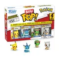 Produktbild: Bitty POP - Pokémon - Series 1 4er-Pack (Pikachu, Vaporeon, Caterpie, Neu & OVP