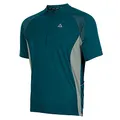 Produktbild: Airtracks Herren Fahrradtrikot Kurzarm Team II Radtrikot Jersey Bike Radler Shirt Atmungsaktiv Schnelltrocknend Reflektierend Größen XS S M XL XXL - grün - L