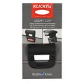 Produktbild: Klickfix Zubehörhalterklemme Light Clip Schwarz Für Fahrrad Körbe Ø 24mm Ca. 25g