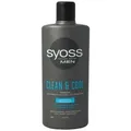 Produktbild: Syoss Shampoo Clean & Cool Men 440 ml