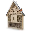 Produktbild: Großes Insektenhotel 39 x 23 cm – Naturbelassen und Wetterfest, Insektenhaus ...
