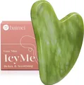 Produktbild: Gua Sha Stein für Gesicht & Körper, Natürlicher Jade Gua Sha ，Face Massager f...