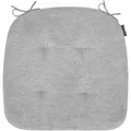 Produktbild: Magma Stuhlkissen Alfa 41x41x3,5 cm | grau - grau