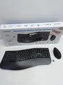 Produktbild: LogiLink Ergonomisches Funk-Tastatur-Maus-Set mit geteilter Tastatur