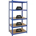 Produktbild: PROREGAL Schwerlastregal Taurus HxBxT 180 x 90 x 60 cm Fachlast 175 kg Blau