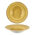 Produktbild: Churchill STONECAST Wide Rim Mustard Seed Yellow Teller tief Porzellan 46,8 cl