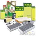 Produktbild: MANN-FILTER INSPEKTIONSPAKET SET B + ÖL FÜR BMW 1-ER F40 2-ER X1 X2 1.6 - 2.5 D