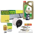 Produktbild: MANN INSPEKTIONSPAKET FÜR BMW 1-ER E81 116-i 3-ER E90 316-i N43 1.6-i 07-13
