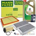 Produktbild: MANN-FILTER INSPEKTIONSPAKET SET A + ÖL FÜR BMW 1-ER F40 2-ER X1 X2 1.6 - 2.5 D