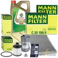 Produktbild: MANN-FILTER INSPEKTIONSPAKET FÜR OPEL CORSA E X15 1.3 CDTI BJ AB 2014