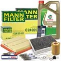 Produktbild: MANN-FILTER INSPEKTIONSPKAET SET C + ÖL FÜR BMW 1-ER F20 F21 114I - 120I 3-ER