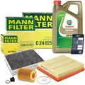 Produktbild: MANN-FILTER INSPEKTIONSPAKET SET A + ÖL FÜR BMW 1-ER F20 114I 116I 118I 3-ER F30