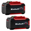 Produktbild: Einhell PXC-Twinpack - Akku - Lithium-Ion (Li-Ion) - 5,2 Ah - 18 V - Schwarz - Rot - Acrylnitril-Butadien-Styrol (ABS)