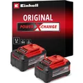 Produktbild: Einhell Akku PXC-Twinpack 5,2 Ah Power X-Change 18V Li-Ion Batterien 2 Stück