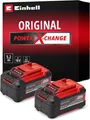 Produktbild: Einhell Power X-Change Plus 18V 5,2Ah Li-Ionen Werkzeug-Akku - 2-er Set 4511526