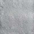 Produktbild: Ambiente Servietten Lunch / Party 33x33cm Elegance Silber - Silver Geprägt / embossed