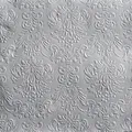 Produktbild: 15 geprägte Servietten Elegance silver 33x33cm