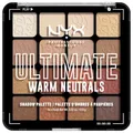 Produktbild: NYX Professional Makeup Lidschattenpalette mit 16 Farbtönen, Intensives und langanhaltendes Finish, Vegane Formel ohne Inhaltsstoffe tierischen Ursprungs, Ultimate Shadow, Farbton: Warm Neutrals