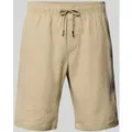 Produktbild: Tommy Hilfiger Relaxed Fit Shorts aus Leinen-Mix in Beige, Größe 36