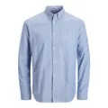 Produktbild: Jack & Jones Hemd BROOK Slimfit Langarmhemd mit Button-Down-Kragen