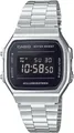 Produktbild: Casio Digitaluhr Vintage Series A168WEM-1 Silber und Schwarz