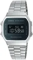 Produktbild: Uhr CASIO A168WEM-1E Edelstahl Schwarz Unisex Digital VINTAGE
