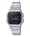 Produktbild: CASIO Vintage digital Edelstahlarmband Alarm Licht Stoppuhr Kalender Unisex A168
