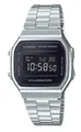 Produktbild: Casio Collection der Klassiker | Digitaluhr silberfarben A168WEM-1EF