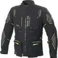 Produktbild: Büse Motorradjacke Travel Pro Motorrad Textiljacke herausnehmbares Innenfutter,herausnehmbare Membrane,wasserdicht gelb|grau|schwarz Short 30
