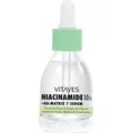 Produktbild: Vitayes b!right 10% Niacinamide & Hyaluronsäure Serum - Porenverfeinerung, Stärkung der Hautbarriere, Feuchtigkeitsspendend, Anti-Aging