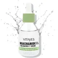 Produktbild: VitayesNiacinamide 10% + Hyaluron Serum – Porenverfeinerung & Feuchtigkeit 30 ml