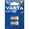 Produktbild: Varta Photo Lithium (2 Stk., CR123A, 1430 mAh) (VT6205301402)