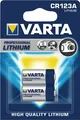 Produktbild: Varta Lithium-Batterie CR123A 3 V 2-Blister