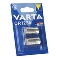 Produktbild: Varta CR123A 3V Lithium Batterie - 2er Blister CR123 CR 123