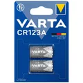 Produktbild: VARTA Lithium Foto Batterie 2er 6205 CR123A BL1 3V Lange Lebensdauer 1430mAh