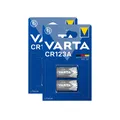 Produktbild: 2x Varta CR123A CR17345 Photo Lithium Batterie 3V 6205 ø17x34,5mm 2er Blister