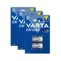 Produktbild: 3x Varta CR123A CR17345 Photo Lithium Batterie 3V 6205 ø17x34,5mm 2er Blister