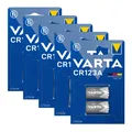 Produktbild: 5x Varta CR123A CR17345 Photo Lithium Batterie 3V 6205 ø17x34,5mm 2er Blister