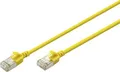 Produktbild: Digitus DK-1632-A-050S-Y RJ45 Netzwerkkabel, Patchkabel CAT 6a F/FTP 5m Gelb Farbcodiert, Geschirmt, mehrdrähtig, mit