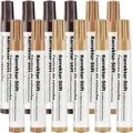 Produktbild: NEU 12er Set Korrektur Stifte für Möbel Holz Furnier Schrammen Kratzer Tisch Tür