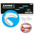 Produktbild: ZAHNEX Premium Aufbissschiene Knirscherschiene Beißschiene Zahnschiene [4erSet]